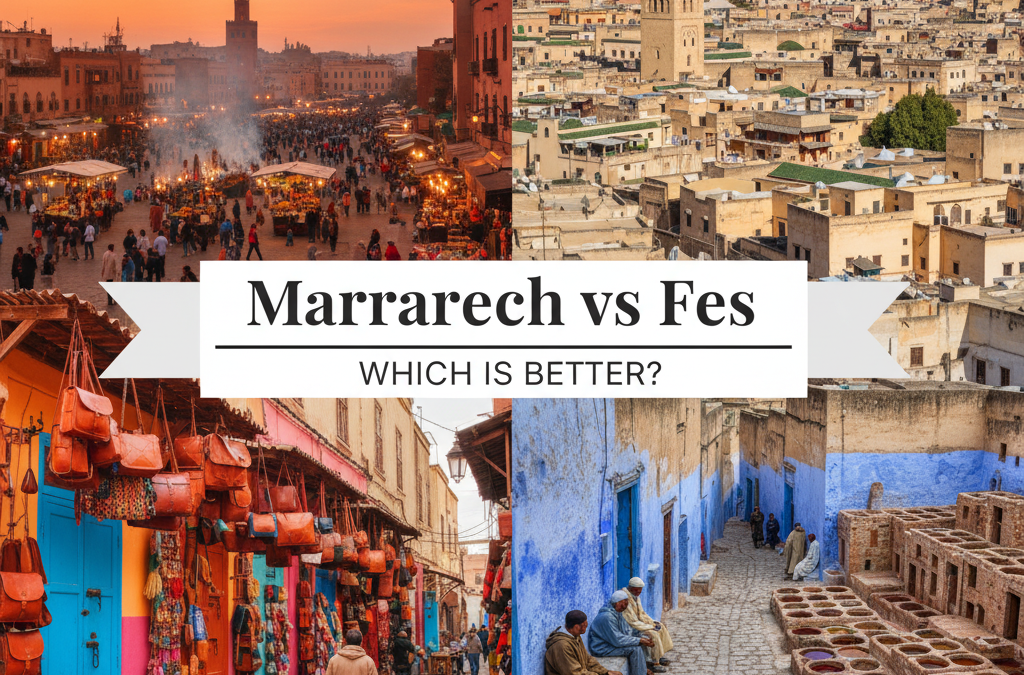 Marrakech vs Fes: Which is Better for a Weekend?