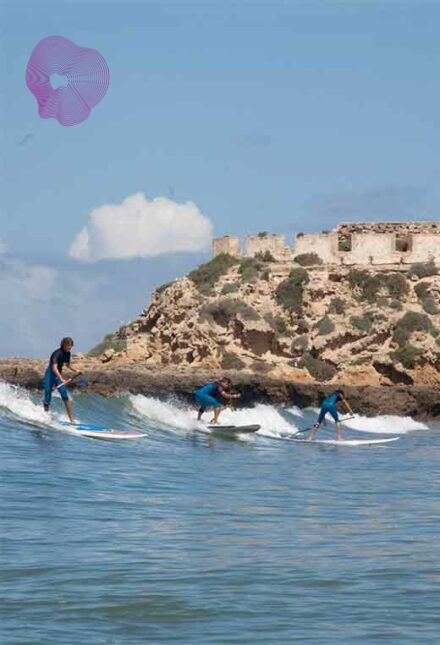 Scenic Taghazout coastline for Taghazout Surf Camp Beginners